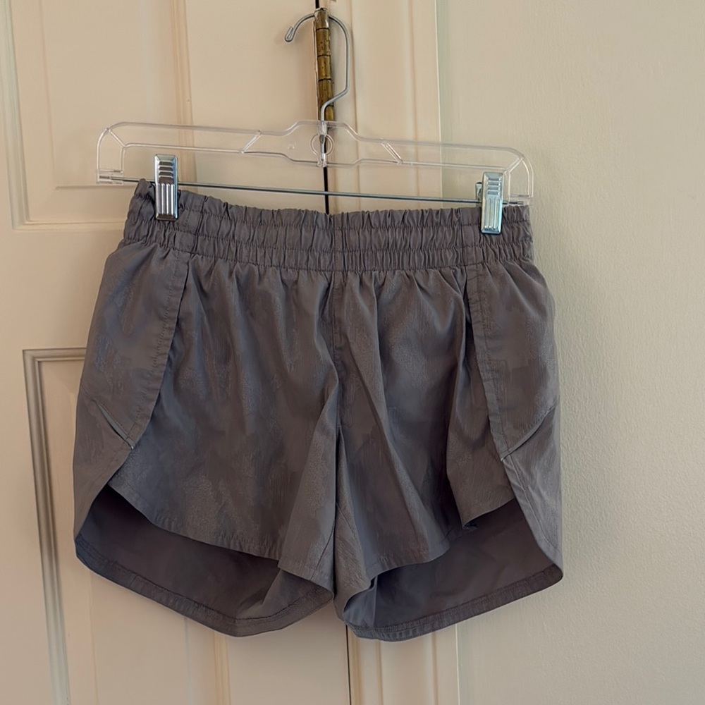 Athleta grey athletic shorts